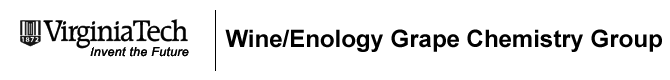 Virginia Tech | Wine / Enology Grape Chemistry Group